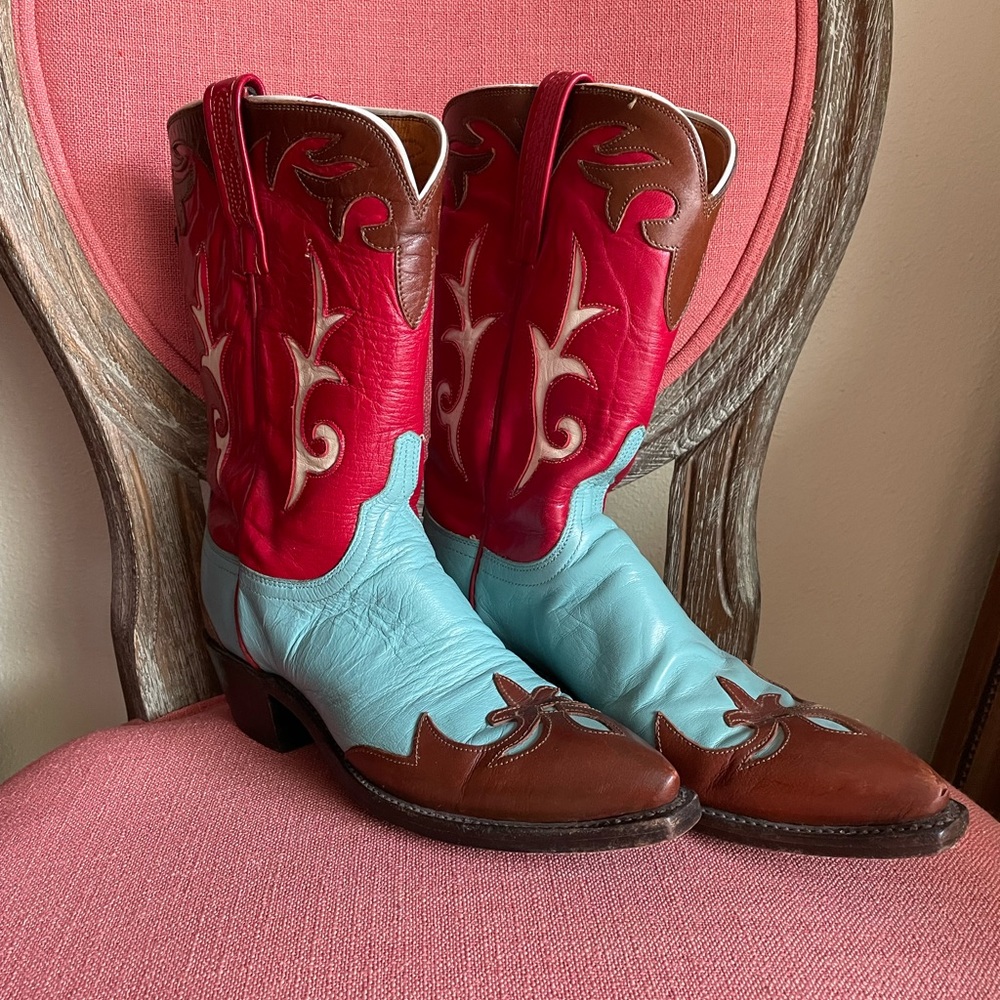 1883 Lucchese boots. Very cute!